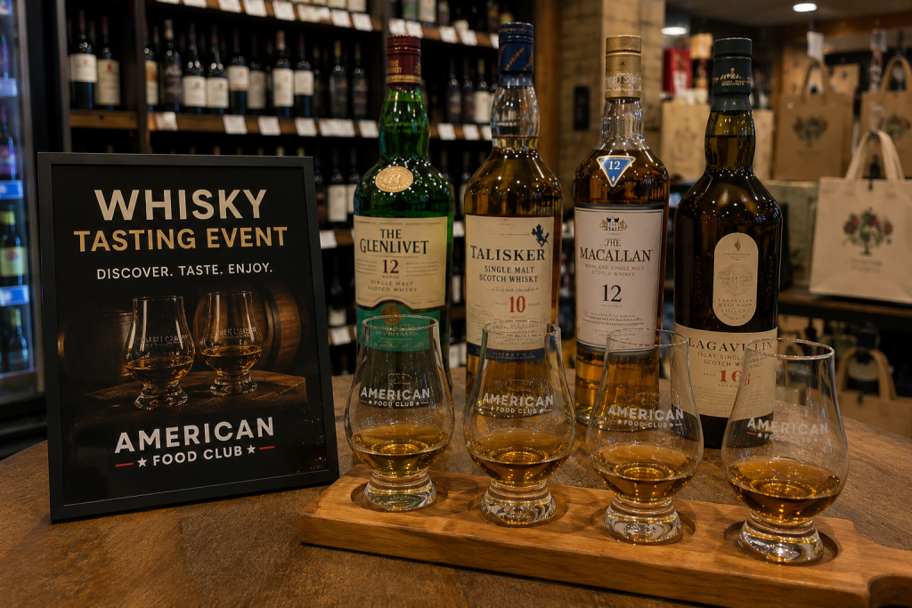 Whisky Tasting Event